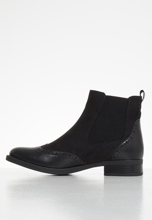 Plum - Deanna  chelsea - black