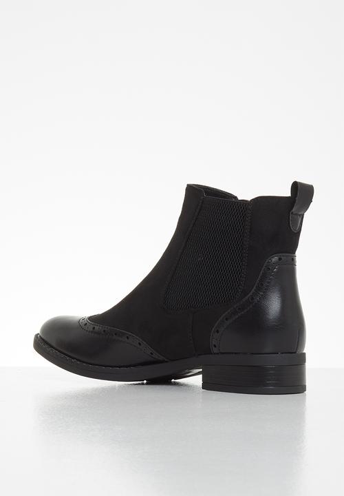 Plum - Deanna  chelsea - black