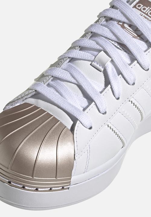 adidas Originals - Superstar bold mt w - ftwr white/copper met./ftwr white