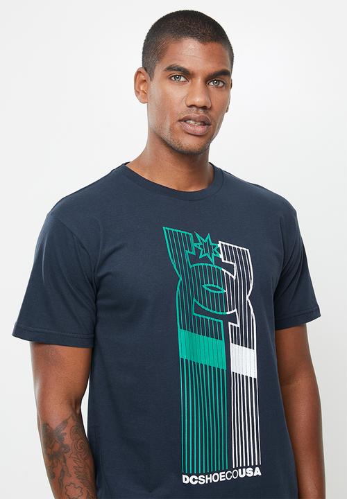 DC - Elevator star short sleeve tee - navy 
