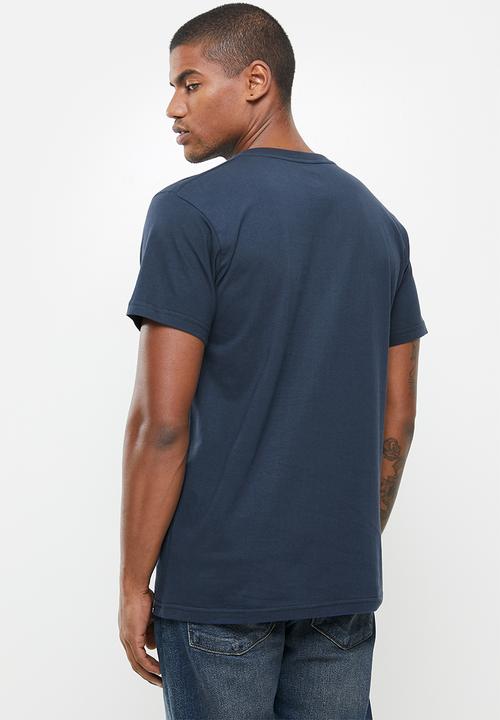 DC - Logo ballad short sleeve tee - navy