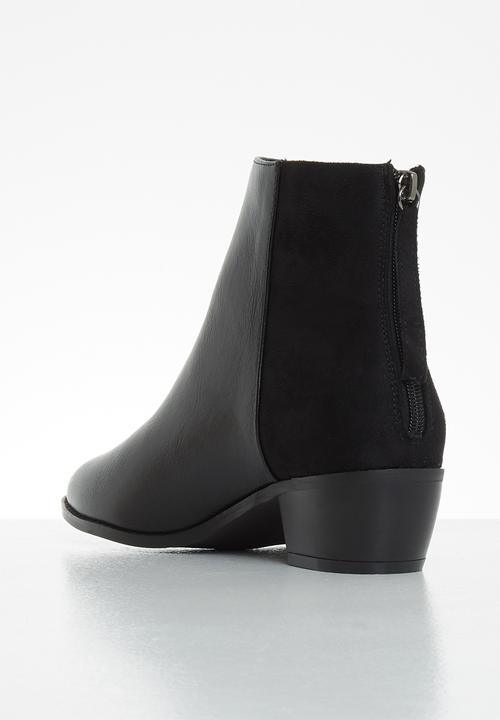 Butterfly Feet - Saddle ankle boot - black
