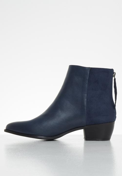 Butterfly Feet - Saddle ankle boot - navy