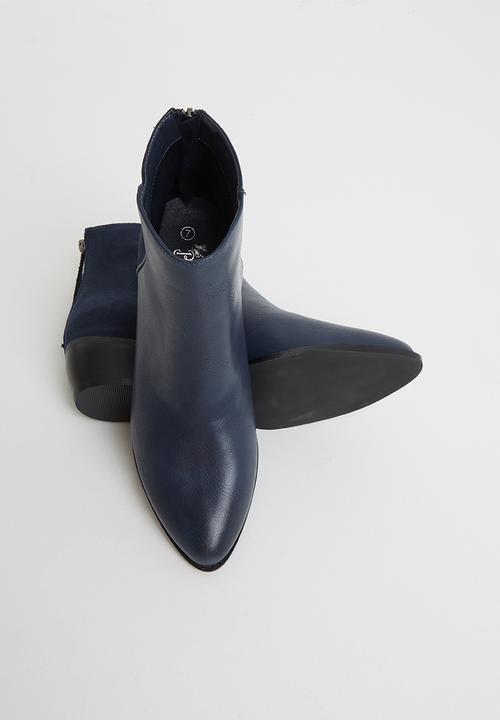 Butterfly Feet - Saddle ankle boot - navy
