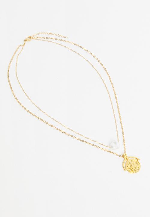 Superbalist - Casey layered necklace - gold