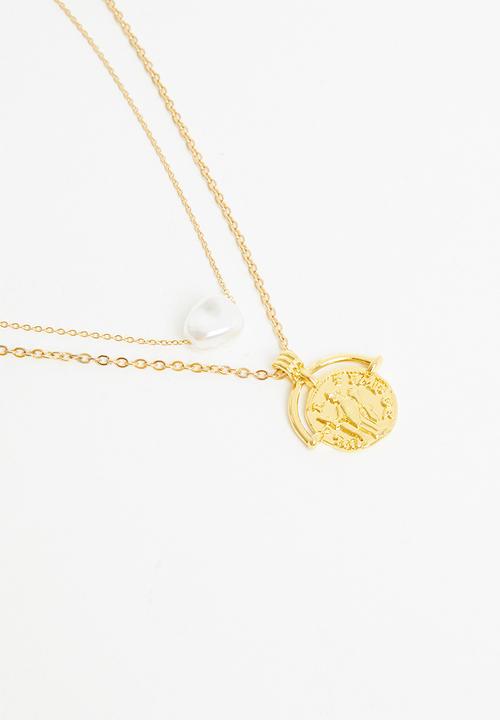 Superbalist - Casey layered necklace - gold
