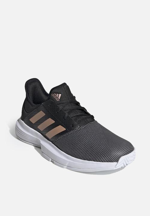 adidas Performance - Gamecourt w - Core Black / Copper Metallic / Cloud White