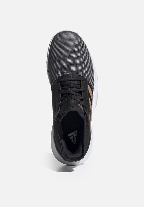 adidas Performance - Gamecourt w - Core Black / Copper Metallic / Cloud White