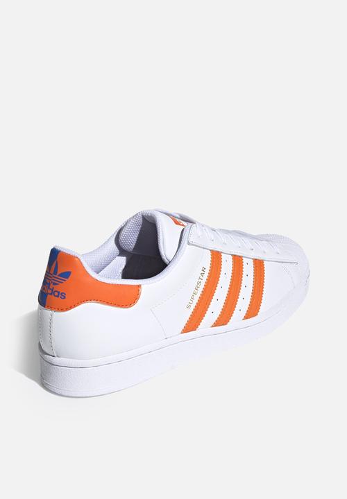 adidas Originals - Superstar - ftwr white/blue/gold met.