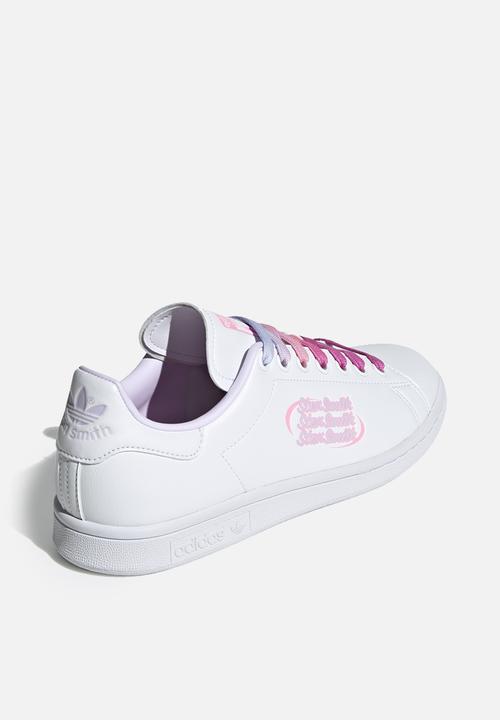 adidas Originals - Stan smith w - ftwr white/cloud white/purple tint