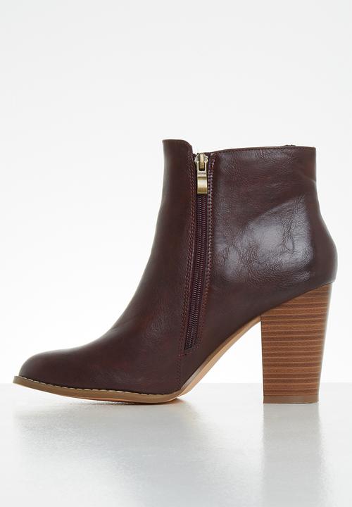 Butterfly Feet - Drama ankle boot - burgundy