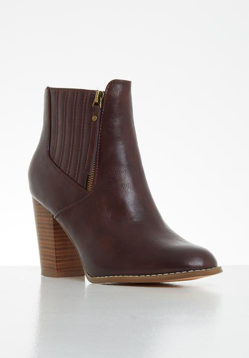 Butterfly Feet - Drama ankle boot - burgundy