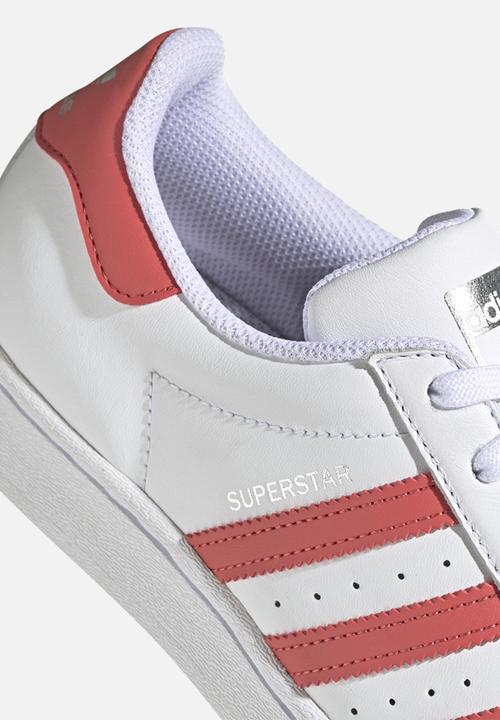 adidas Originals - Superstar w - ftwr white/crew red/matte silver