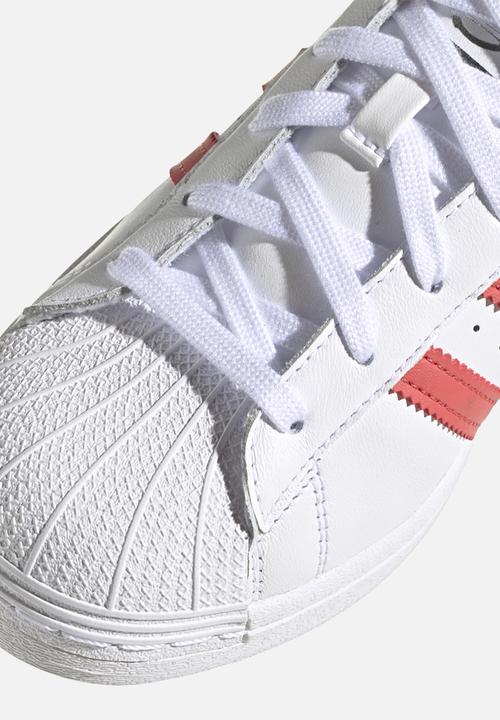 adidas Originals - Superstar w - ftwr white/crew red/matte silver