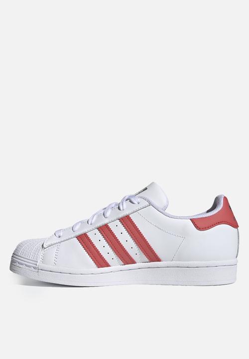 adidas Originals - Superstar w - ftwr white/crew red/matte silver