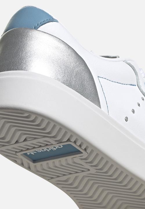 adidas Originals - Adidas sleek w - Cloud White / Silver Metallic / Hazy Blue