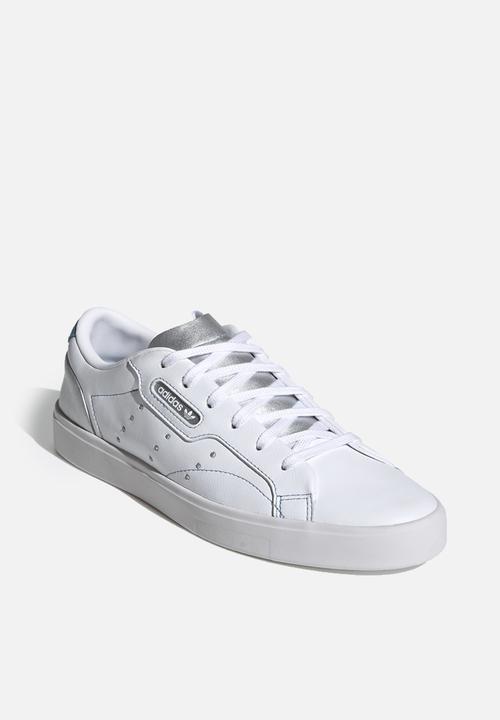 adidas Originals - Adidas sleek w - Cloud White / Silver Metallic / Hazy Blue