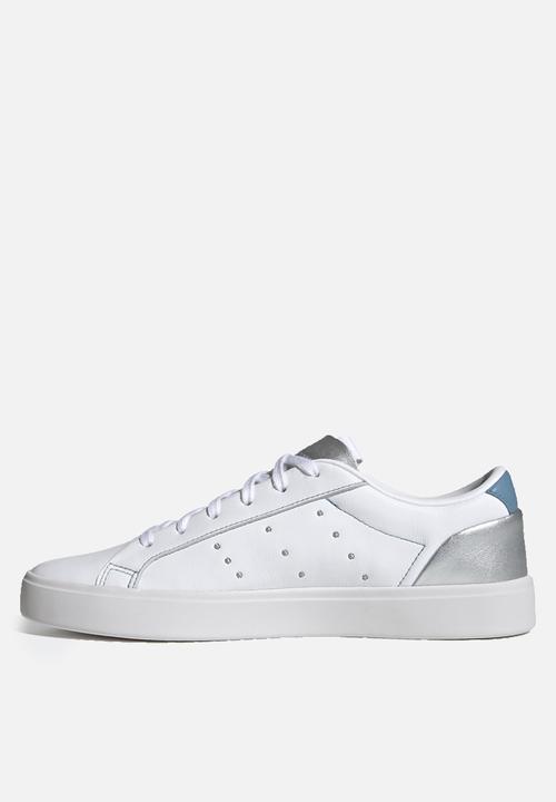 adidas Originals - Adidas sleek w - Cloud White / Silver Metallic / Hazy Blue