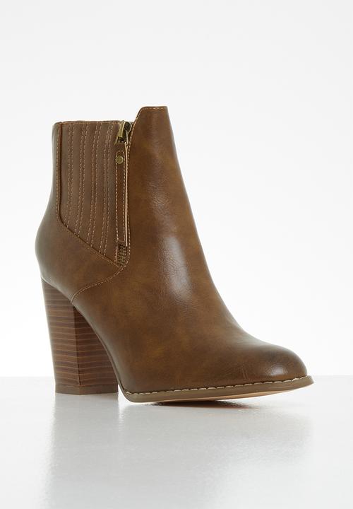 Butterfly Feet - Drama ankle boot - tan