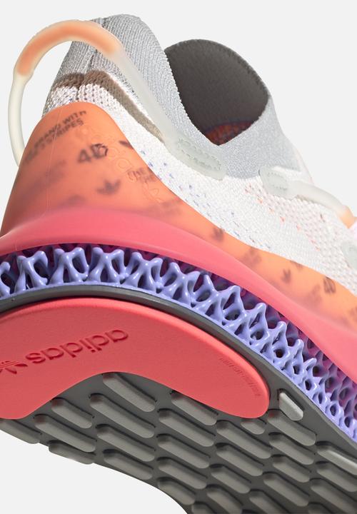 adidas Originals - 4D Fusio - chalk white/core black/light purple