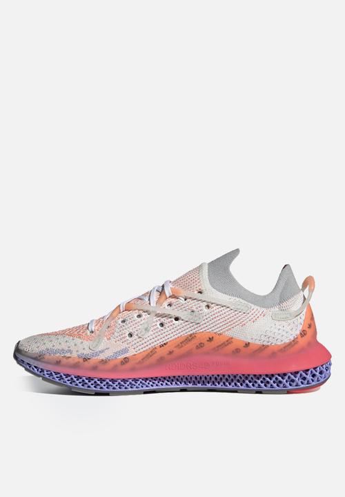 adidas Originals - 4D Fusio - chalk white/core black/light purple