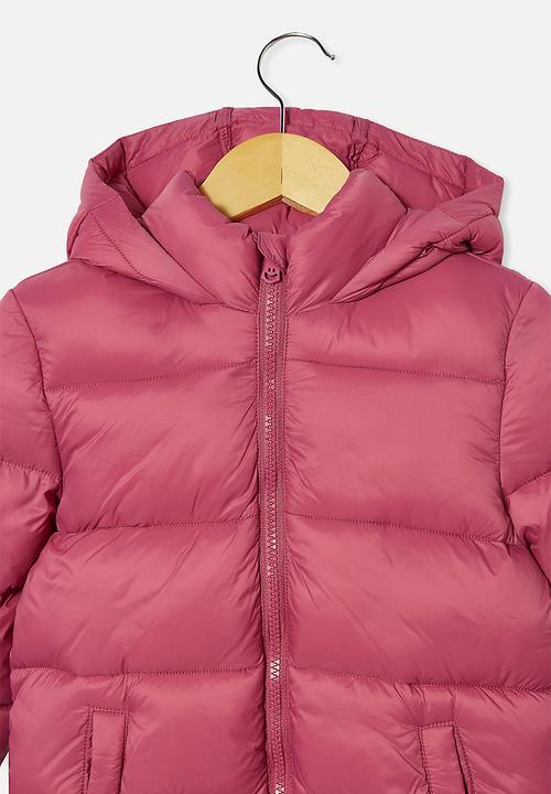 Cotton On - Frankie puffer jacket - purple