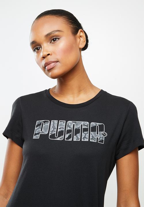 PUMA - Rebel graphic tee - black