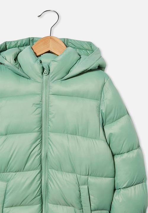 Cotton On - Frankie puffer jacket - green