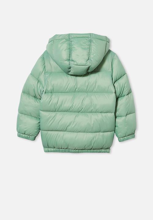 Cotton On - Frankie puffer jacket - green