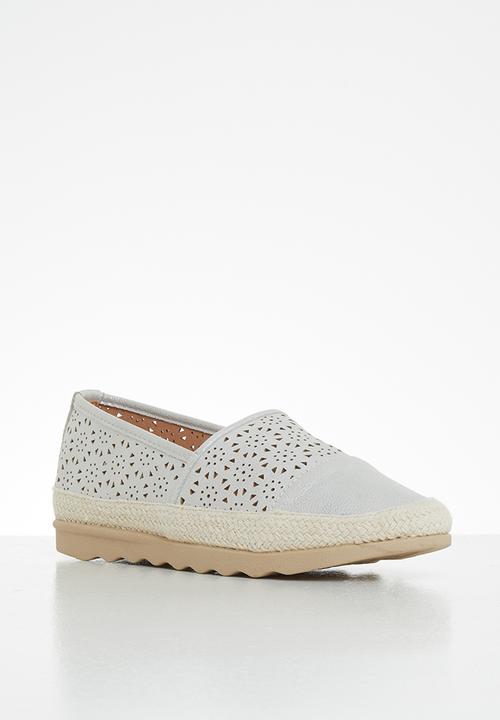 Butterfly Feet - Edna espadrille - grey 