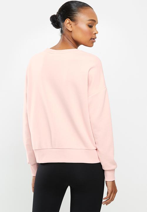 PUMA - Classic logo crew sweat - peach