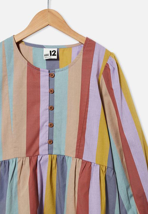 Free by Cotton On - Marloe long sleeve top - multi