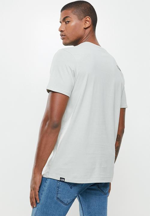 The North Face - Short sleeve fine tee - grey