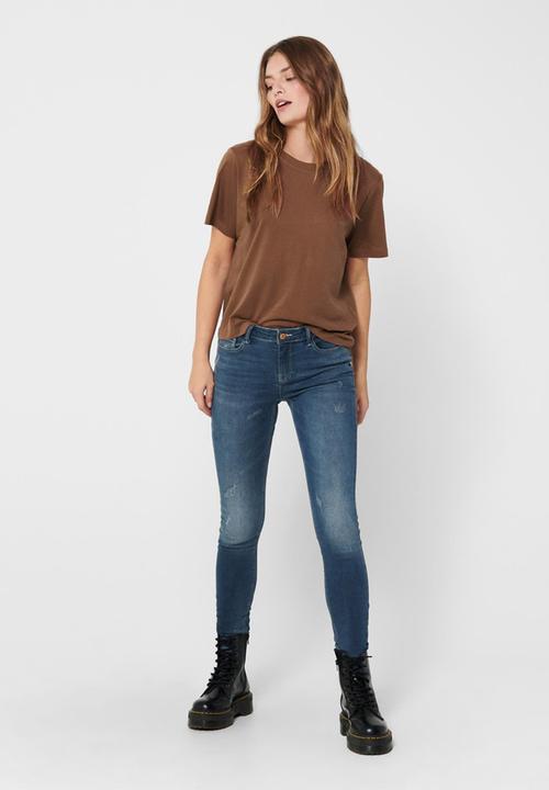 Jacqueline de Yong - Olisa life 2/4 tee - tan