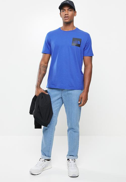 The North Face - Short sleeve fine tee - blue