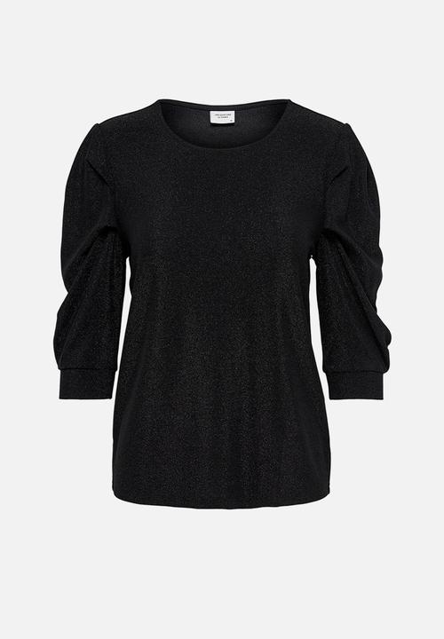 Jacqueline de Yong - Mahi top - black lurex