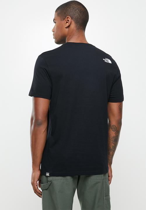 The North Face - Short sleeve woodcut dome tee - black