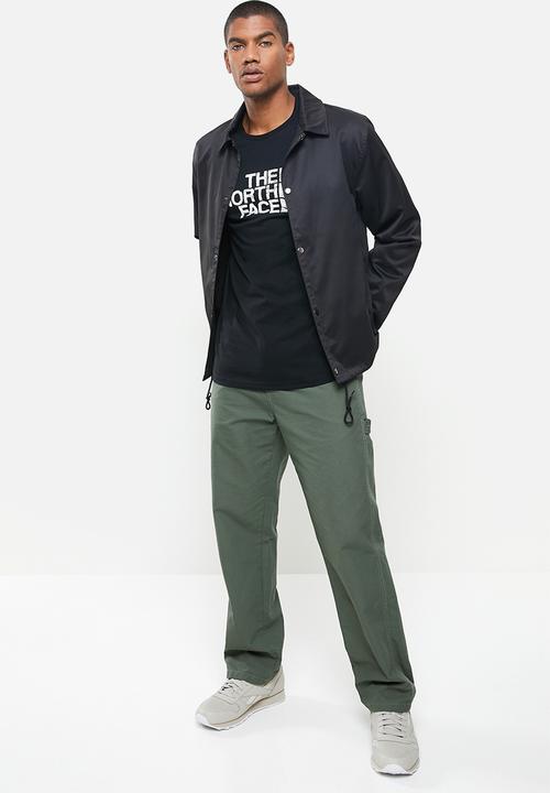 The North Face - Short sleeve woodcut dome tee - black