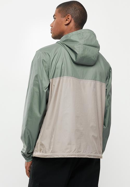The North Face - Cyclone anorak - agave green/mineral grey