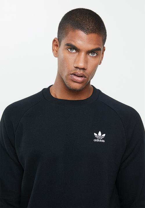 adidas Originals - Essential crew sweatshirt - black