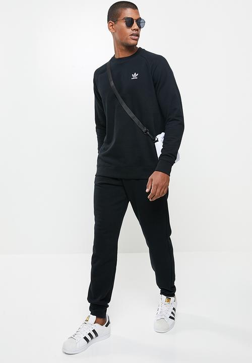adidas Originals - Essential crew sweatshirt - black