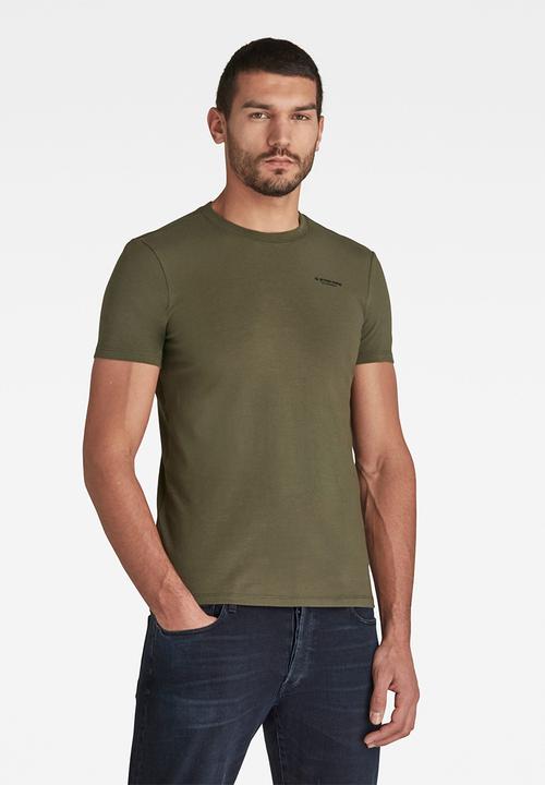 G-STAR - Slim base r short sleeve tee - green