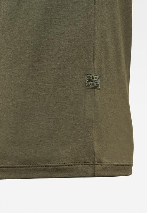 G-STAR - Slim base r short sleeve tee - green