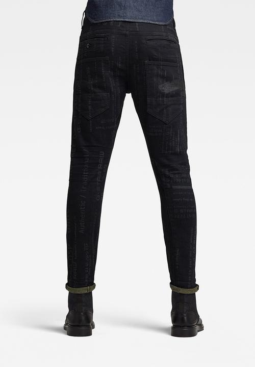 G-STAR - D-staq 3d slim elto superstretch - cobler laser asfalt propaganda