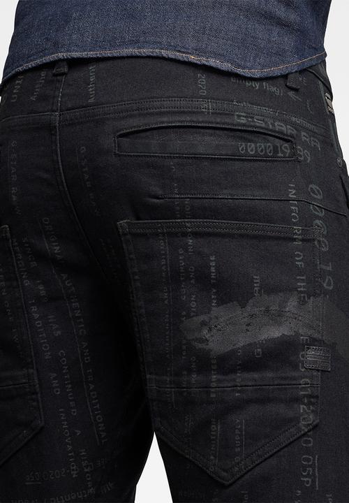 G-STAR - D-staq 3d slim elto superstretch - cobler laser asfalt propaganda