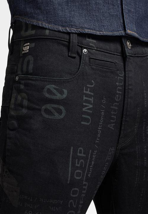 G-STAR - D-staq 3d slim elto superstretch - cobler laser asfalt propaganda