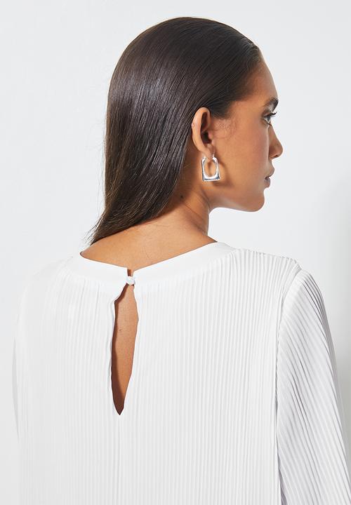 Superbalist - The ultimate pleated maxi dress - white