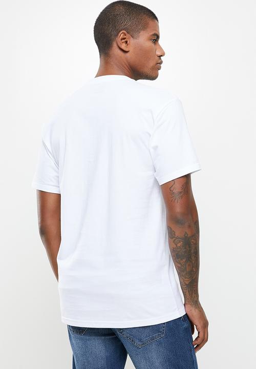 Vans - Classic print box tee- whie