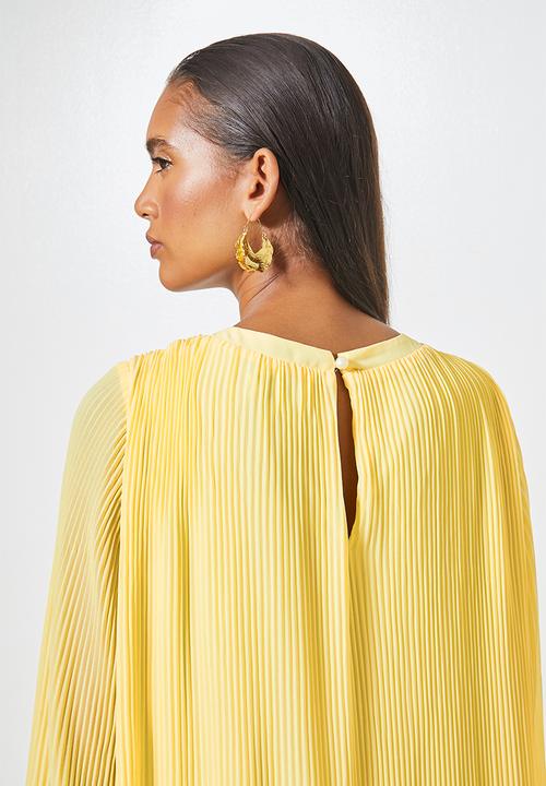 Superbalist - The ultimate pleated maxi dress - yellow