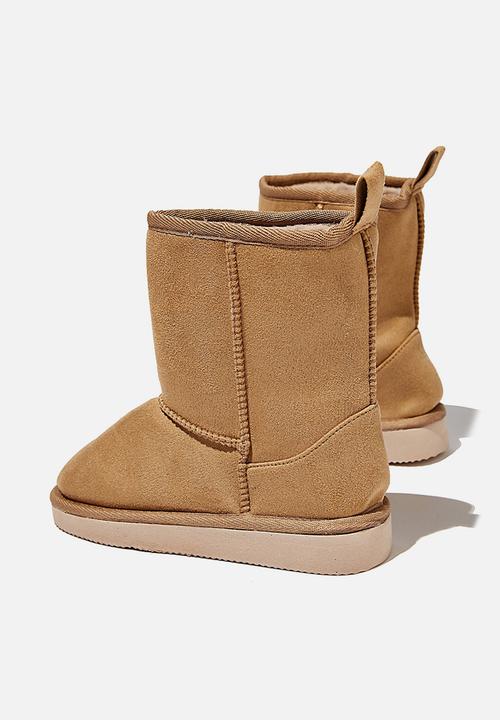 Cotton On - Classic homeboot - tan 